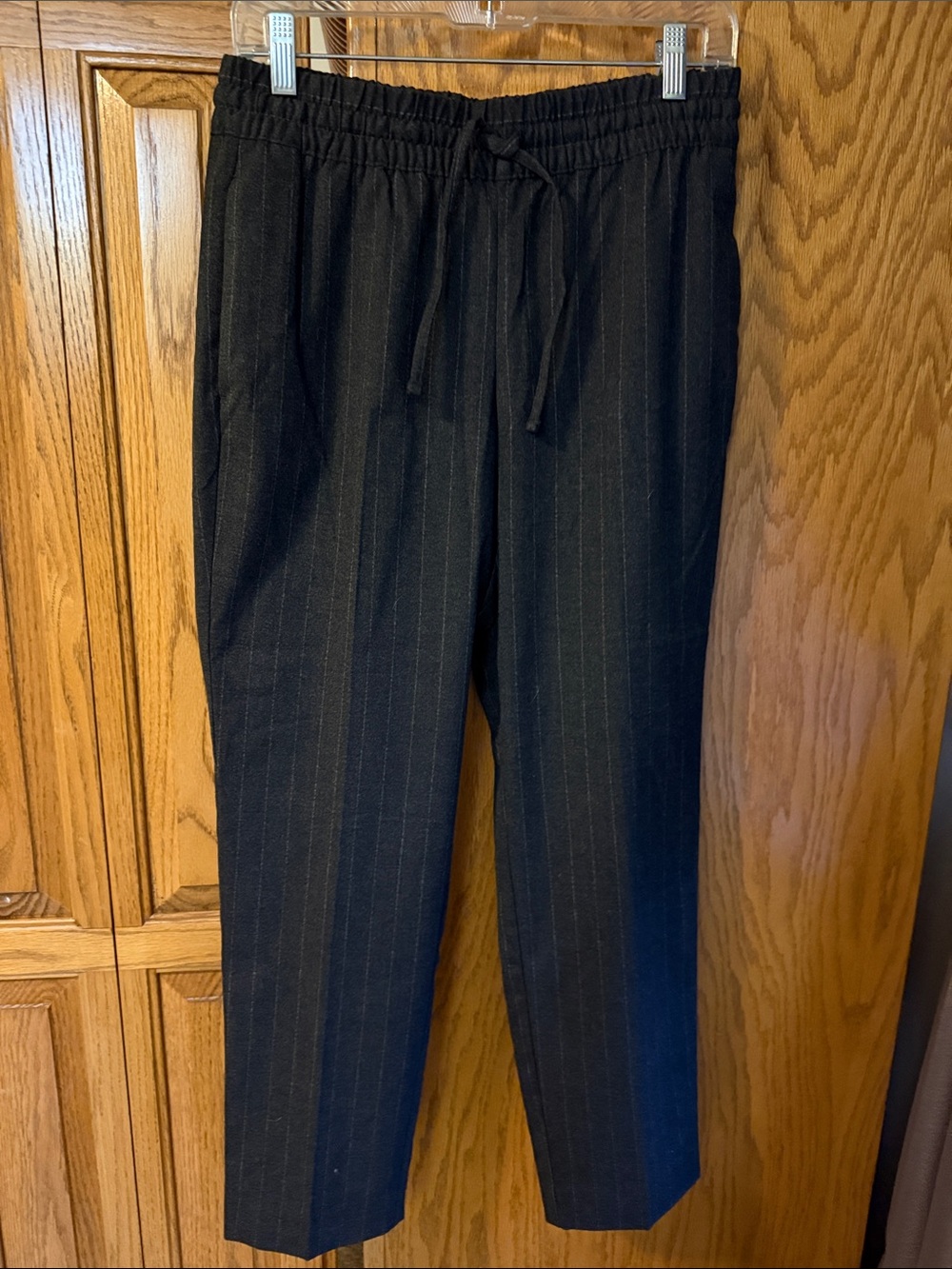 Women’s Pinstripe Drawstring Pants